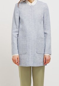 Esprit Collection Pitkä takki - light blue