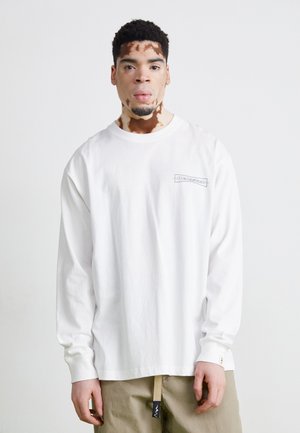 TOPO CAMO LOGO TEE - Langarmshirt - white