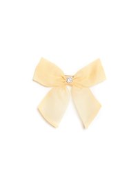 GOLDIE BOW HAIR CLIP - Pripomoček za oblikovanje las - yellow