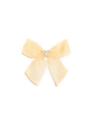 GOLDIE BOW HAIR CLIP - Doplnky na úpravu účesu - yellow