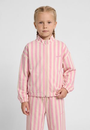 Hummel, HUMMEL HMLMIO FULL ZIP JACKET UNISEX - Sweater met rits - pink lady