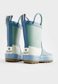 Next PANDA HANDLE - Bottes en caoutchouc - blue colourblock