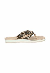 Tamaris T-bar sandals - leopard