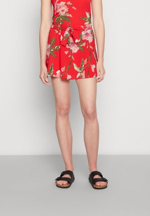 ONLY ONLNOVA LUX JASMIN SKIRT  - Φούστα σε γραμμή Α - chinese red