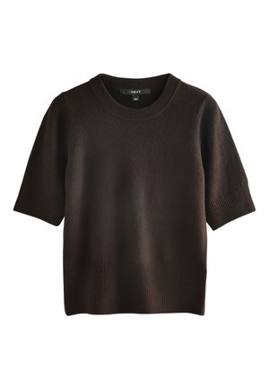 Next, Camiseta básica - chocolate brown