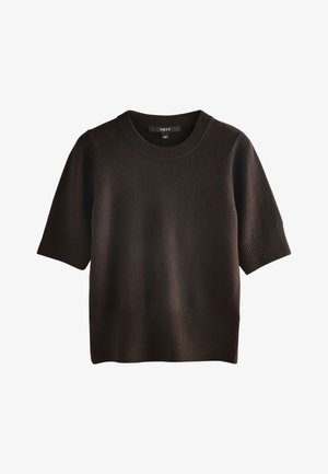 Next, Camiseta básica - chocolate brown