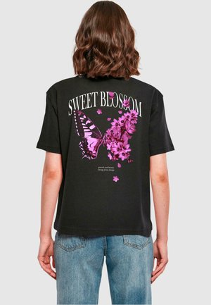 Mister Tee  SWEET BLOSSOM AND BEAUTY  czarny