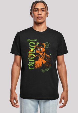 DISNEY DIE MUPPETS FOZZIE BEAR IN DUBLIN - Print T-shirt - black