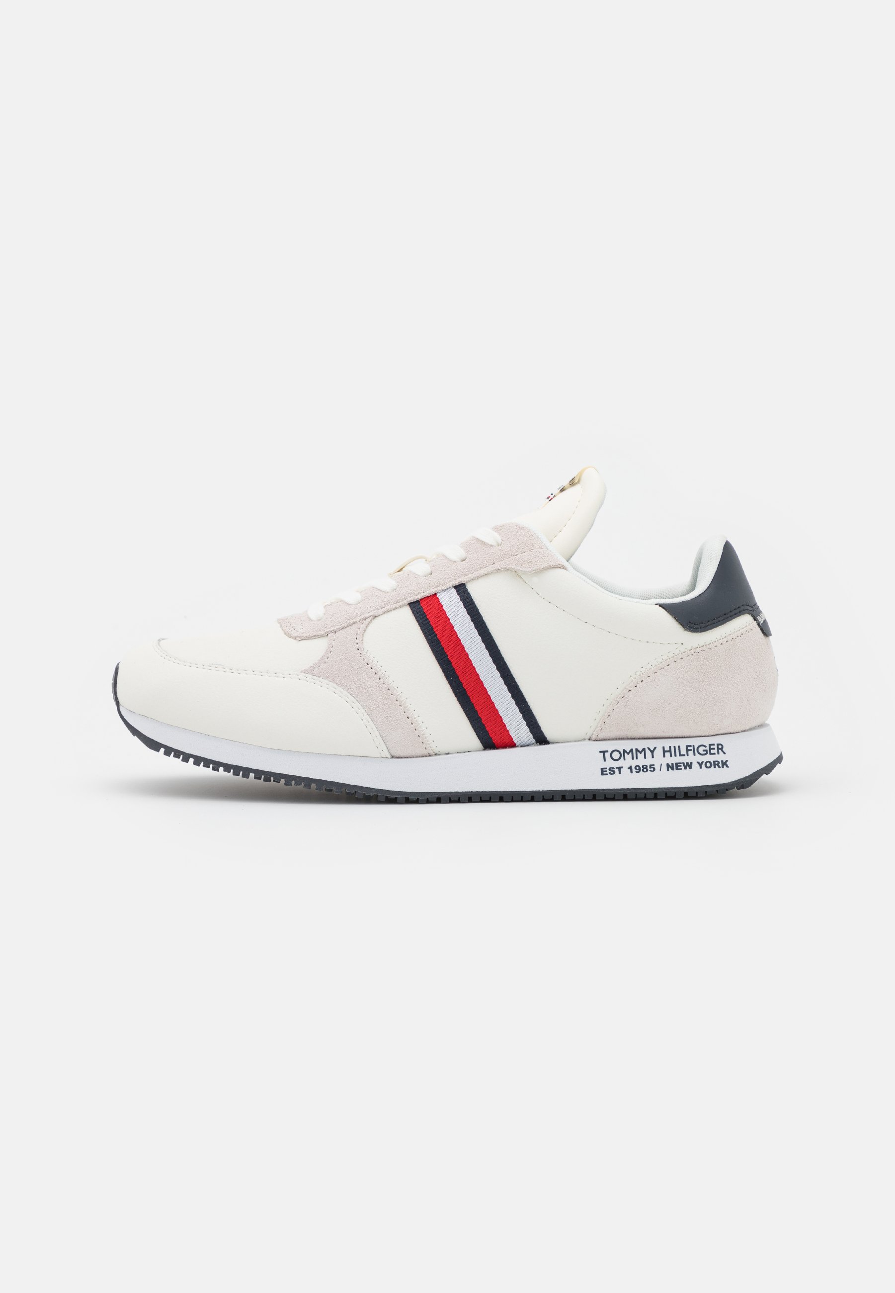 Tommy Hilfiger RUNNER STRIPES - Sneakers basse - ecru/avorio - Zalando.it