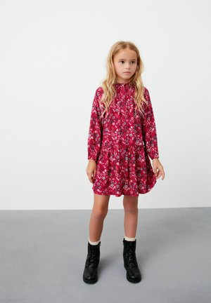 THROUGH TIERED - Blousejurk - pink