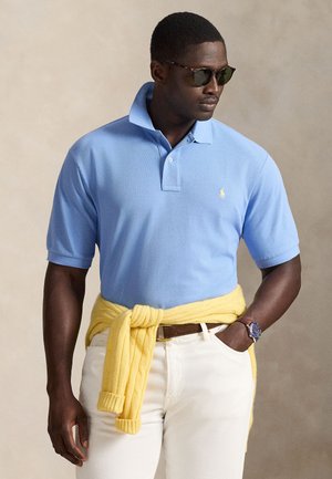 THE ICONIC MESH POLO SHIRT - Poloshirts - bristol blue