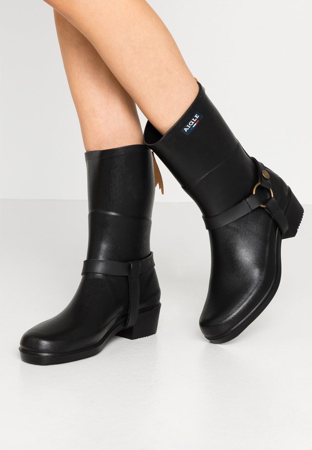 MISS JULIE - Bottes en caoutchouc - noir