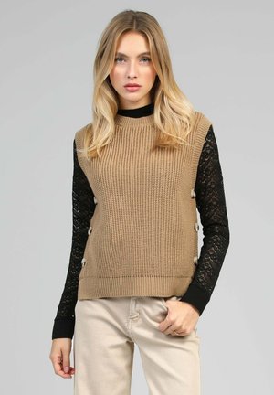 Pullover - camel