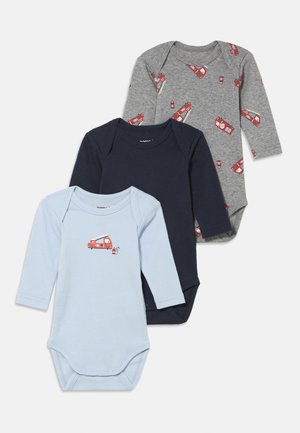 NBMBODY FIRETRUCK 3 PACK - Body - grey melange