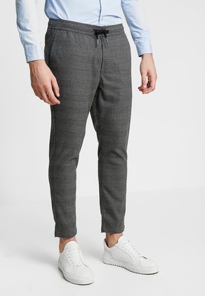 Solid Pantalon classique - black