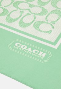 COACH VINTAGE SIGNATURE PRINTED SQUARE - Tørklæde / Halstørklæder - pale pistachio