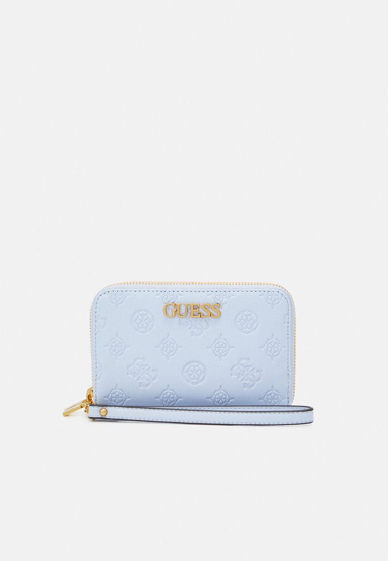 Guess GEVA MEDIUM ZIP AROUND Wallet ice blue/blue Zalando.co.uk