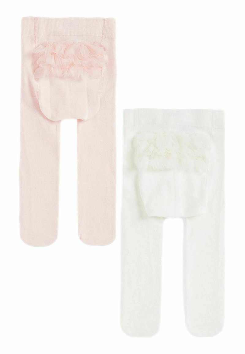 Next - 2 PACK  - Strumpfhose - white pink, Vergrößern