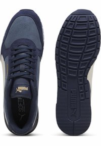 Puma ST RUNNER - Sneakers basse - evening sky-vapor gray-club navy- white