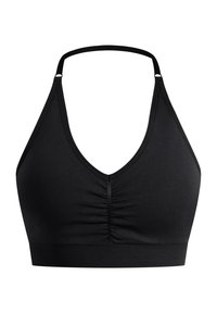 SILVIA SEAMLESS NECKHOLDER BRA SPORTS BH - Sportovní podprsenky s lehkou oporou - schwarz