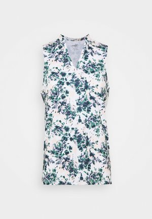 FLORAL - Polo shirt - blue spruce/cloud/pink