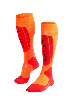 SK5 SKIING LIGHT CUSHIONING - Sportsokken - neon orange