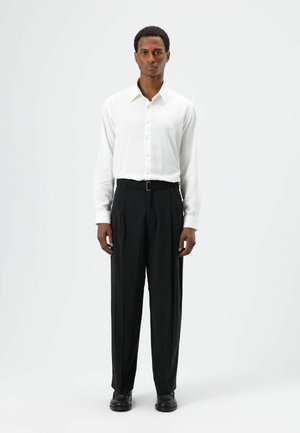 RELAXED FIT - Stoffhose - black