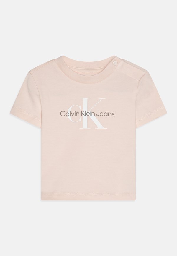 MONOGRAM UNISEX - Print T-shirt - silver peony