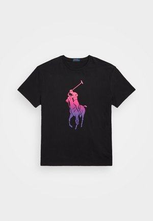 T-shirt con stampa - black