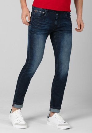 TIMEZONE SCOTT - Jeans Slim Fit - aged navy wash