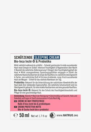 SLEEPING CREAM - Nachtverzorging - -