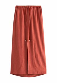 Next REGULAR FIT - Maksi svārki - terracotta