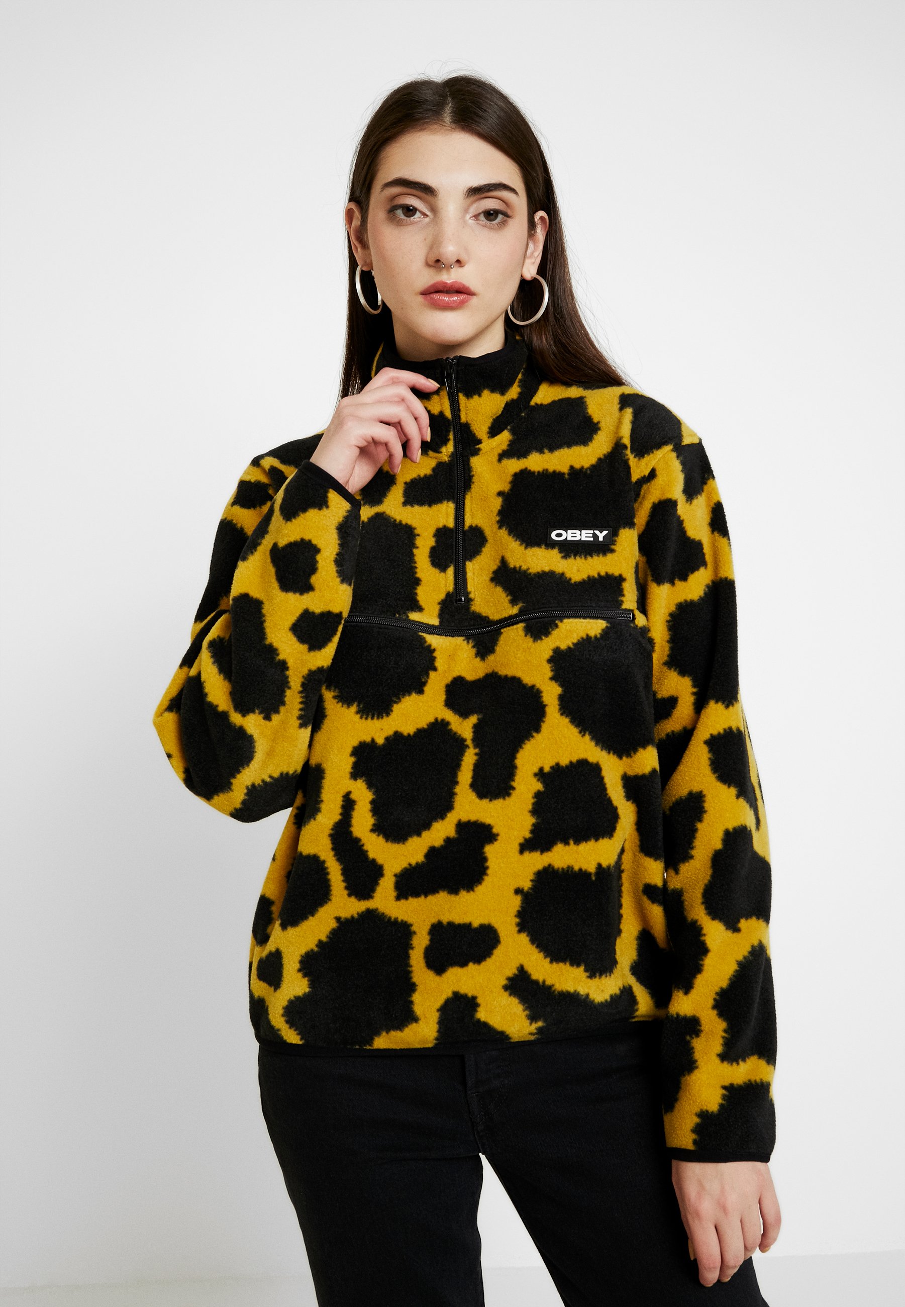 Obey Clothing ODYSSEY Sweatshirt yellow Zalando.at Obey Clothing ODYSSEY Sweatshirt yellow Zalando.at