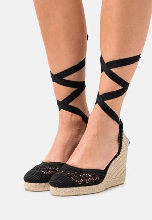 Castañer, Sandales à talons hauts - black