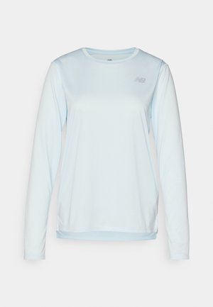 New Balance SPORT ESSENTIALS LONG SLEEVE - Pikkade varrukatega topp - frosted glass
