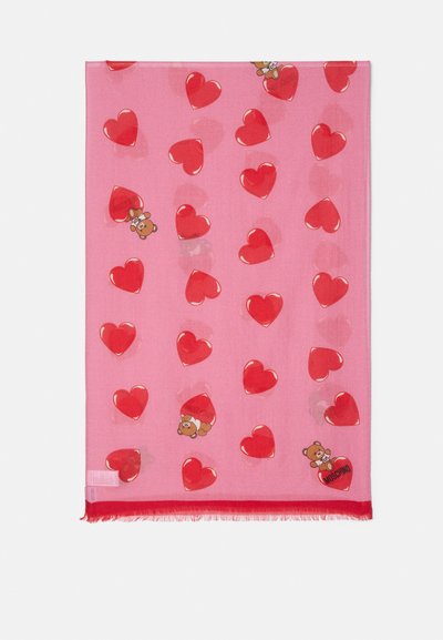 MOSCHINO HEART SCARF - Écharpe - pink