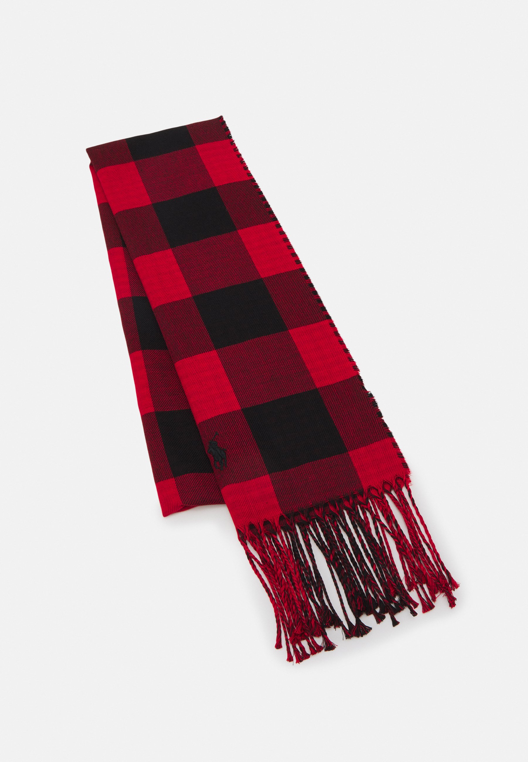 Polo Ralph Lauren UNISEX - Foulard - red/black/black - Zalando.co.uk ralph lauren foulard