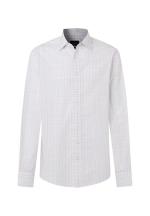 Hackett London, HACKETT LONDON SHIRT TATTERSALL CHECK - Zakelijk overhemd - soft orange