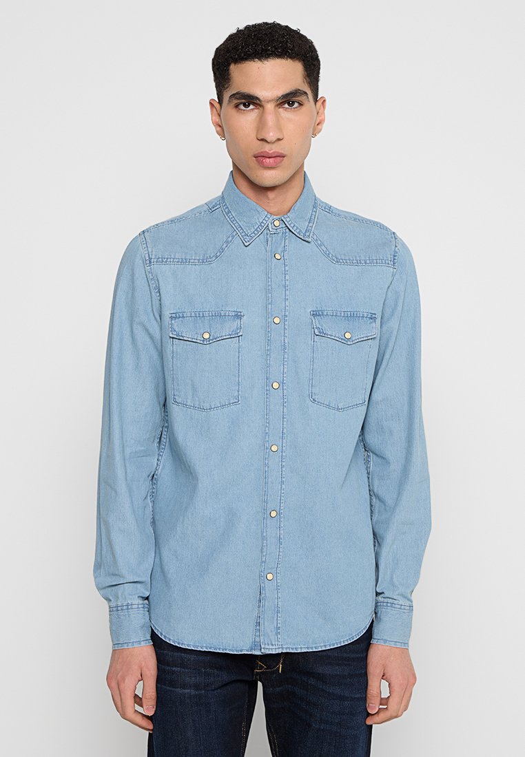 INDICODE JEANS Overhemd lichtblauw