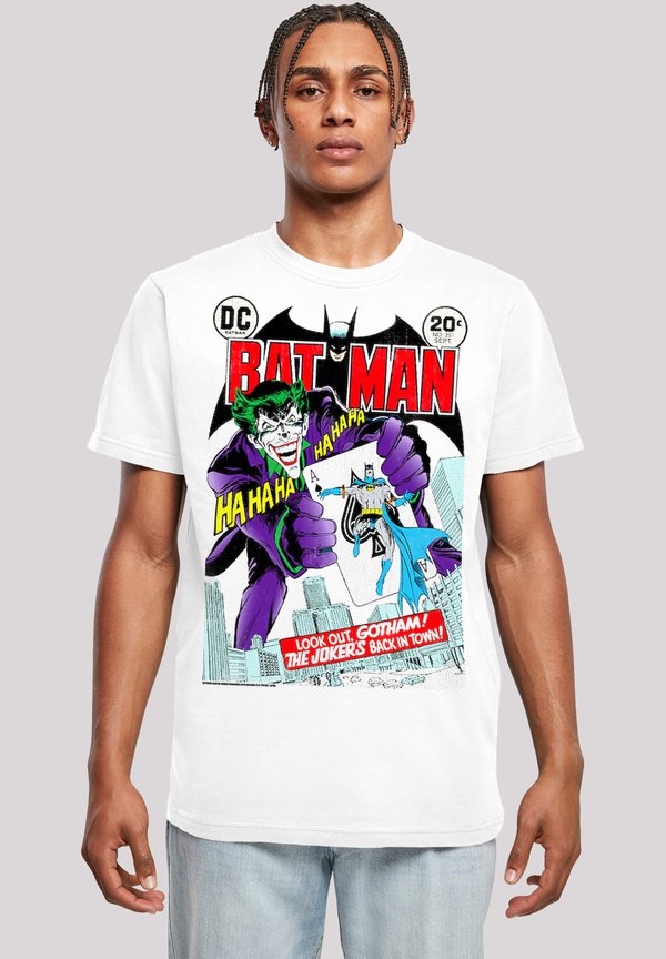 DC COMICS BATMAN JOKER PLAYING CARD COVER - T-Shirt print