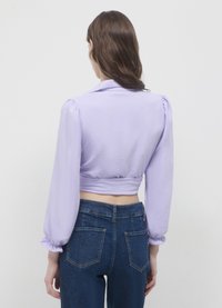 Calliope CON NODO - Blouse - lilla