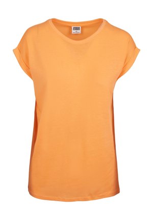 Urban Classics EXTENDED SHOULDER - Basic T-shirt - papaya