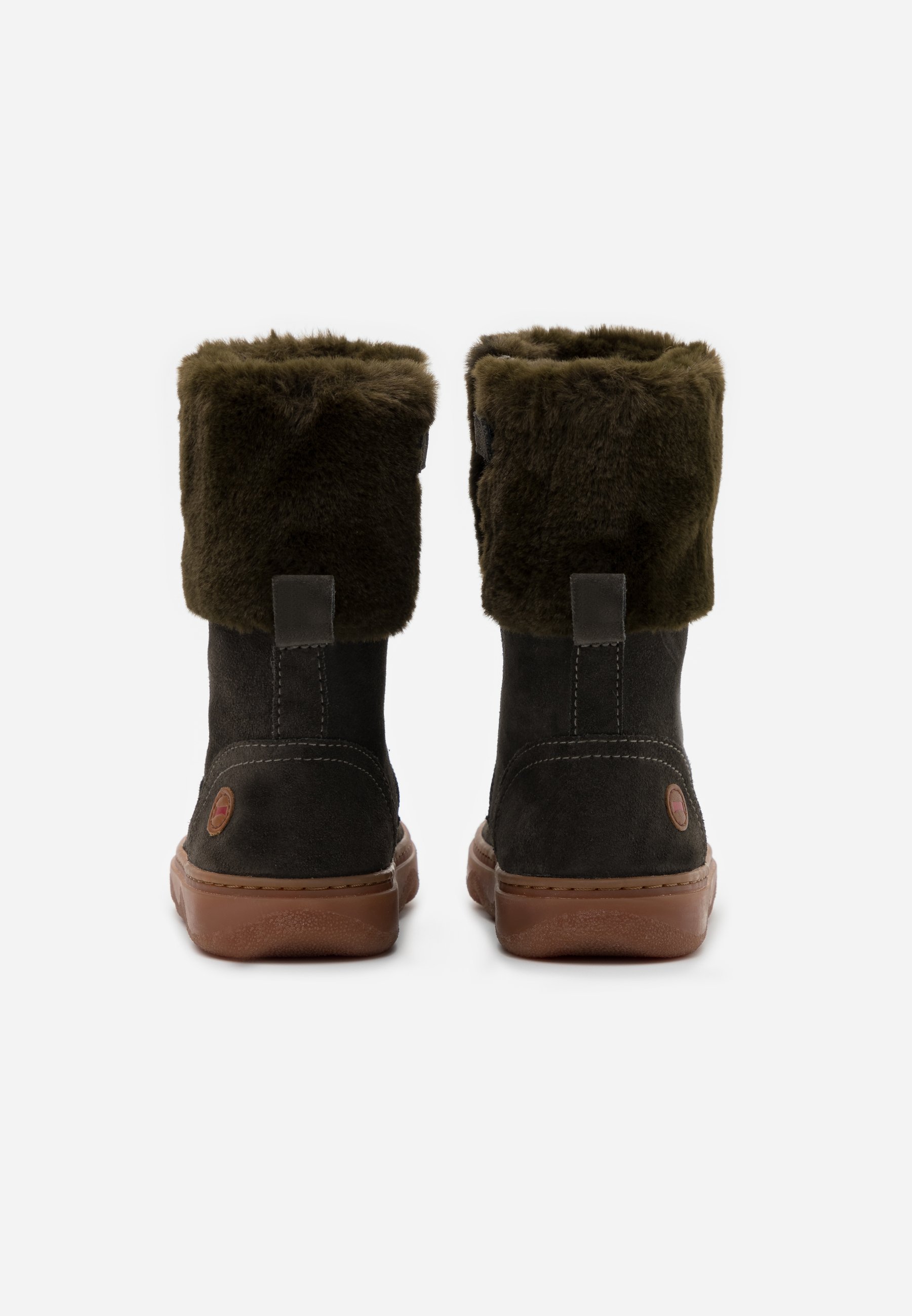 Camper KIDO - Botas para la nieve - dark green/verde oscuro - Zalando.es