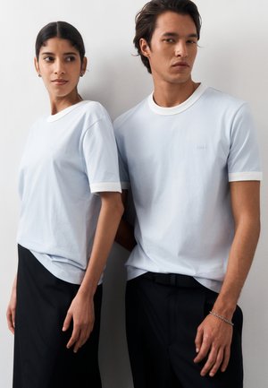 BOSS, UNISEX - Camiseta básica - xenon blue