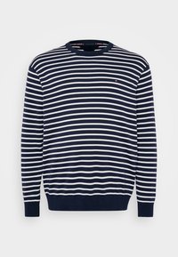 ESSENTIAL CREW NECK - Pullover - desert sky/ivory petal