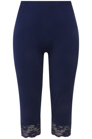 Ulla Popken, Leggings - Strümpfe - blue