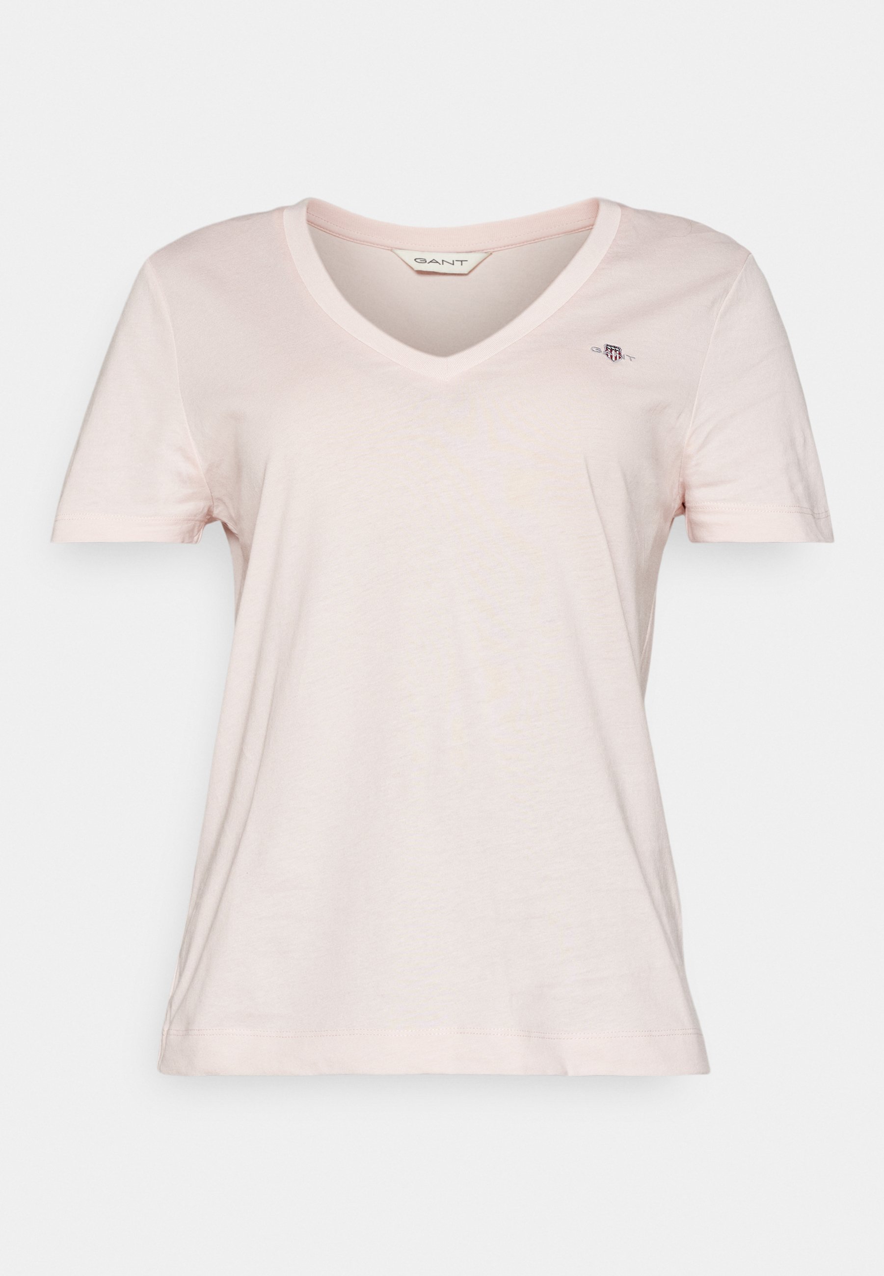 GANT Damen Reg Shield Ss T-Shirt – Klassisches Baumwoll-Shirt Für Den Alltag