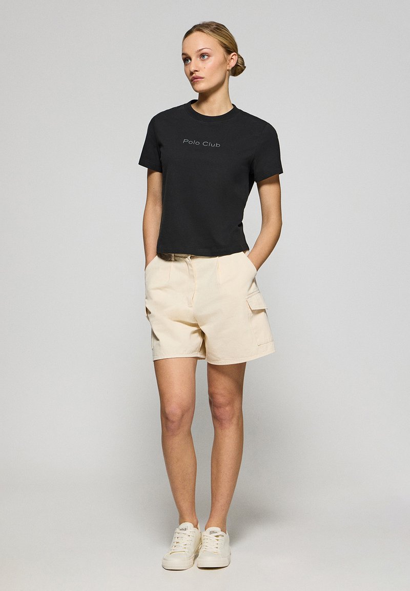 Polo Club SHORT SLEEVE BOXY FIT MINIMAL COMB RUBBER TORI