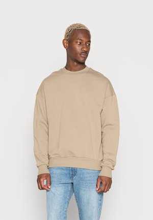 JPRBLAKAM CLEAN CREW NECK - Sweatshirt - weathered teak