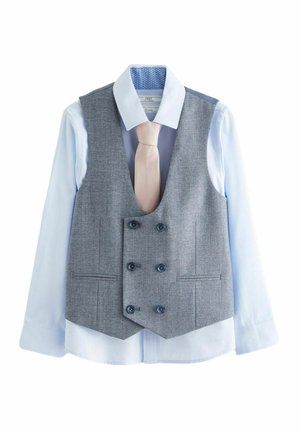 SET - REGULAR FIT - Cămașă - cham denim blue